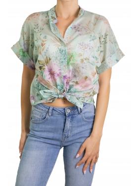 Camicia fantasia floreale 